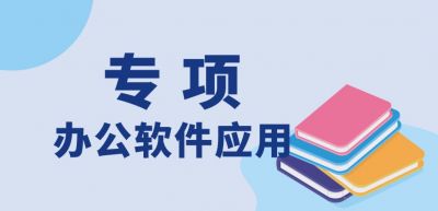 办公软件应用（专项）